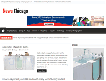 Tablet Screenshot of newschicago.net